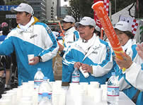 東京マラソンのボランティア参加