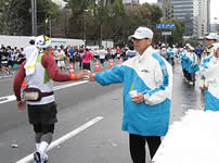 東京マラソンのボランティア参加