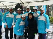東京マラソンのボランティア参加