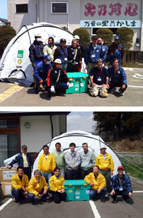 福島県被災者支援 国際RC第2530地区ガバナー訪問