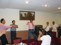 台北華南RC25周年記念 合同例会
